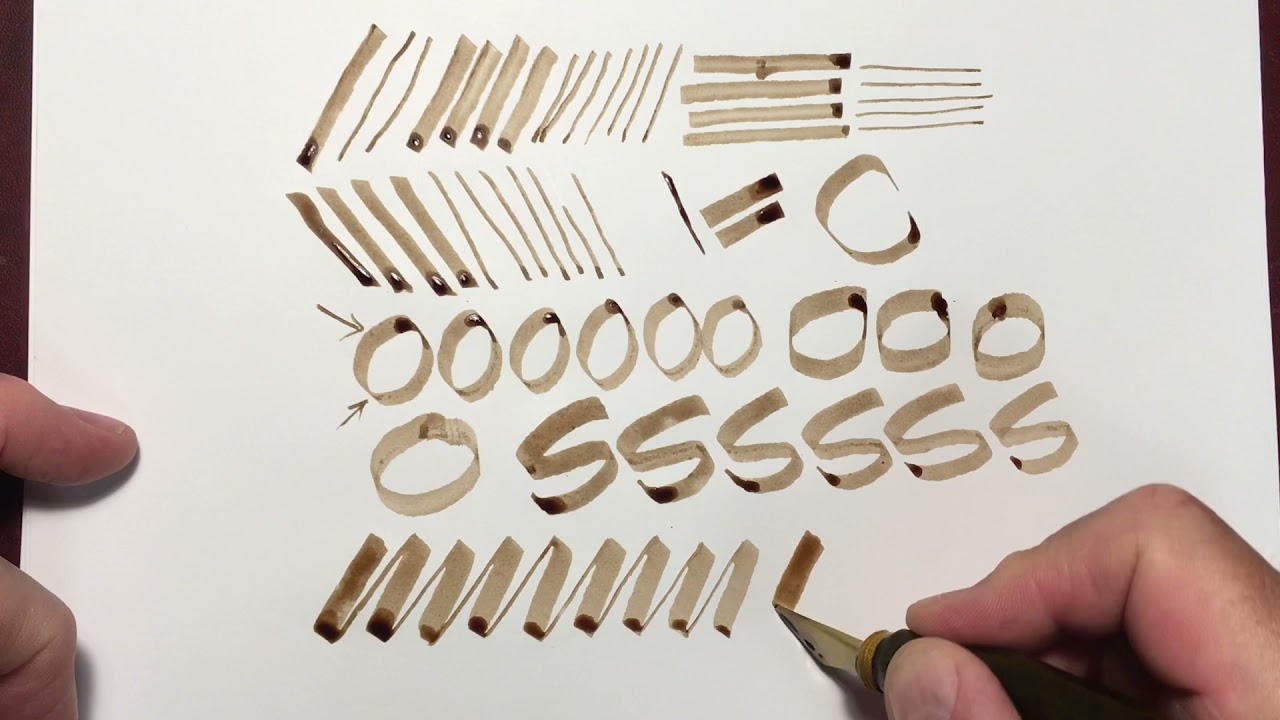 Getting Started with Folded Pen (Ruling Pen) Calligraphy