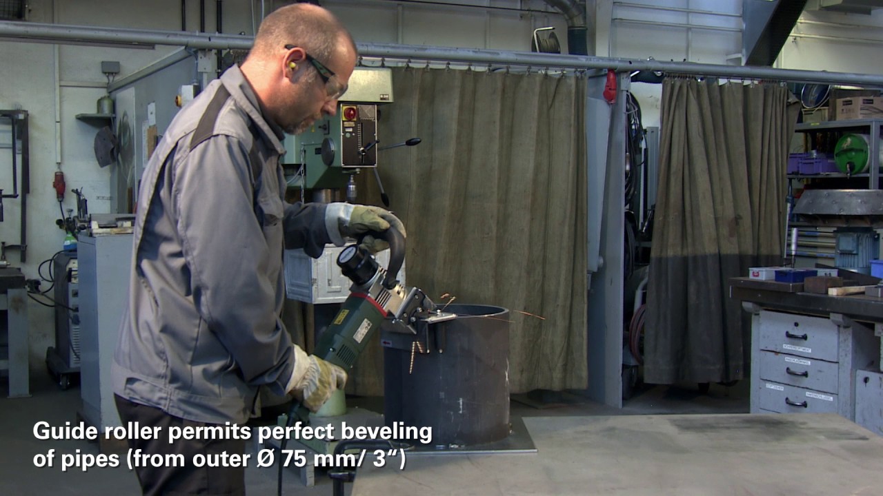 Metabo beveling tools for weld preparation (English)