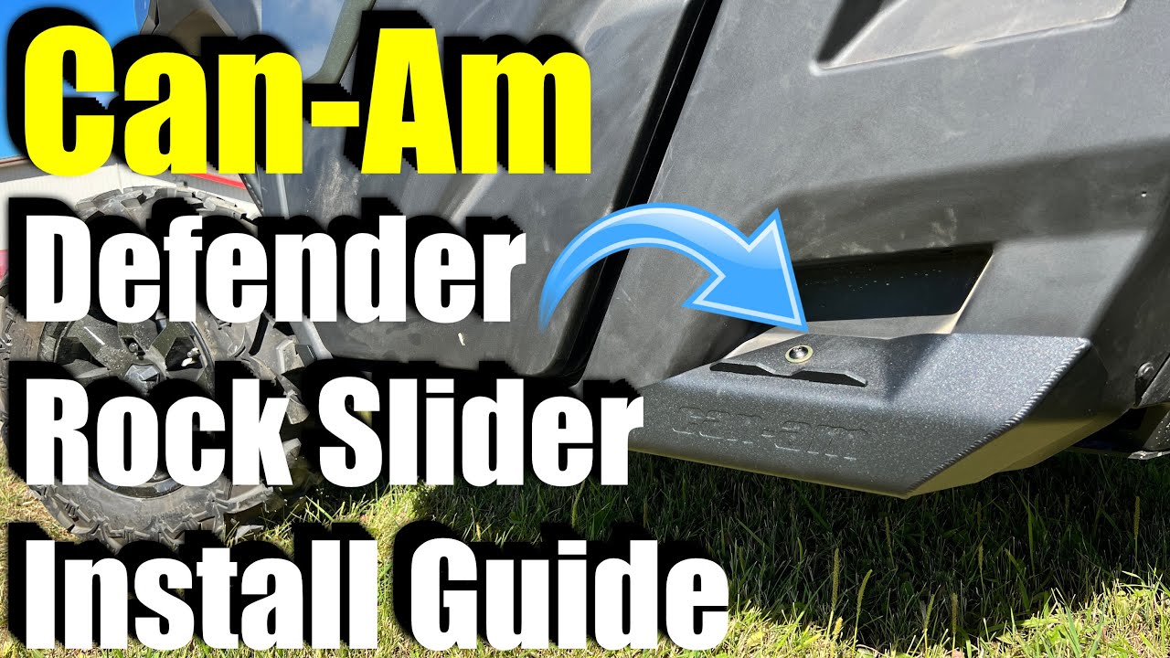 How To Install Rock Sliders Can-Am Defender Step-By-Step Guide
