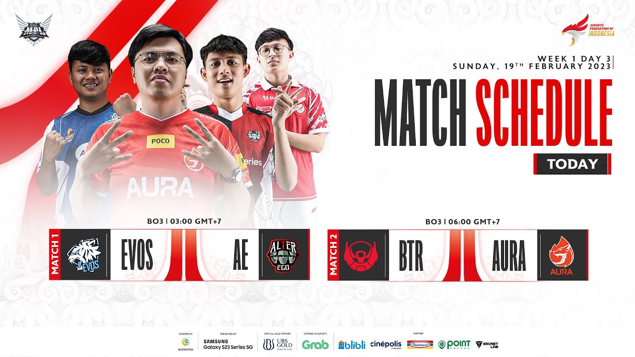 [LIVE] Regular Season MPL ID S11 | Week 1 Day 3 🔥