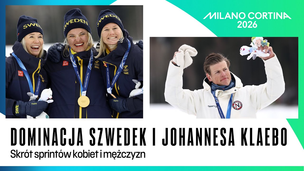 Linn Svahn i Johannes Haesflot Klaebo ze złotymi medalami 🥇 w sprincie