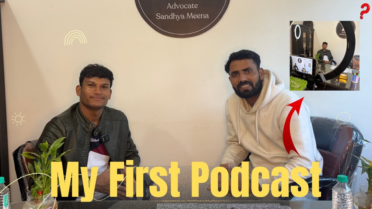 Life ka First Podcast de diya aaj 😁😁 