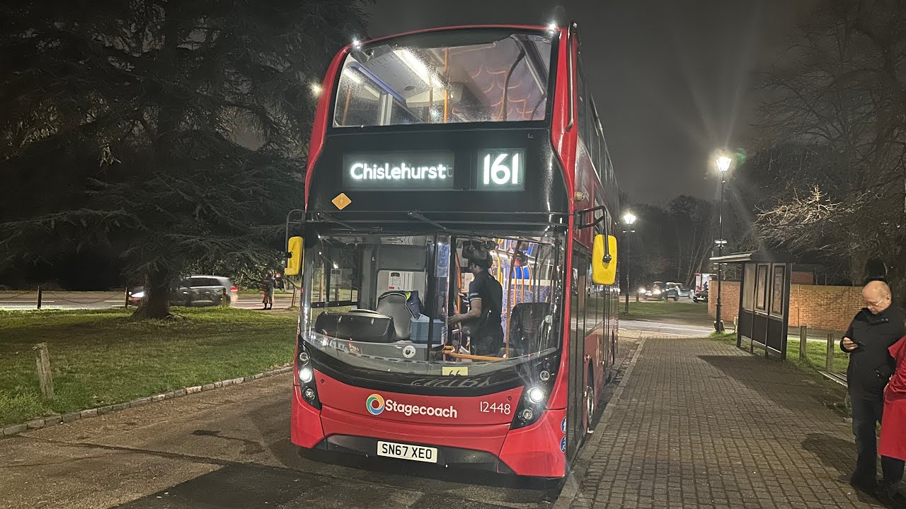 *FAST DRIVER + Thrash* journey on Route 161 to Chislehurst War Memorial| SLN 12448 SN67XEO