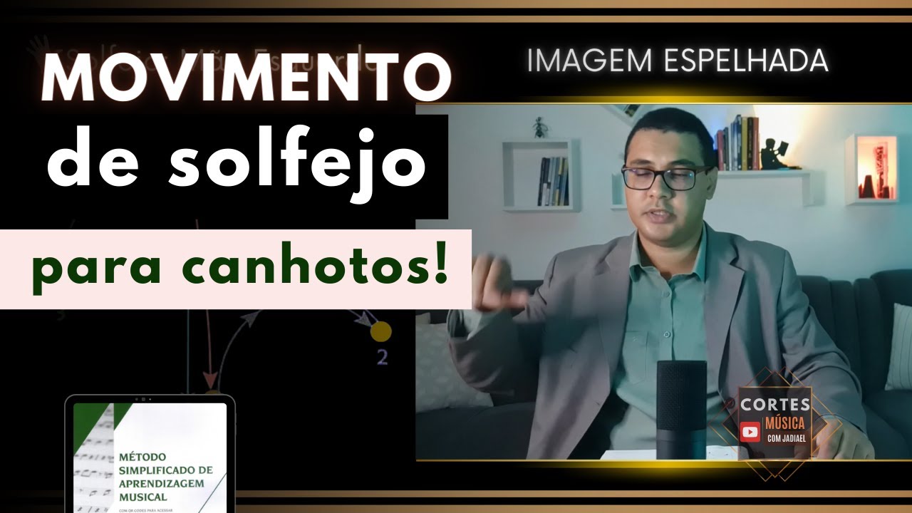 Movimento de Solfejo com a MÃO ESQUERDA #cortes