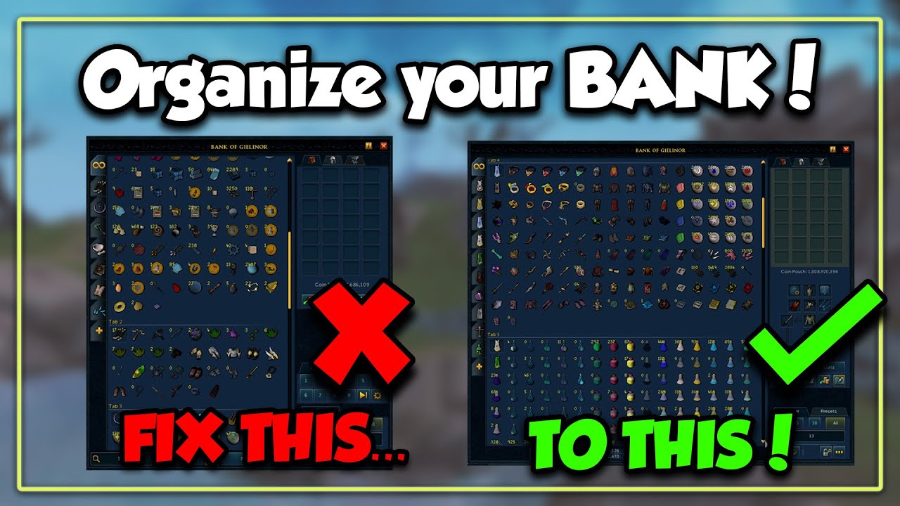 Организуйте свой банк! Руководство по организации банка в Runescape 3 — 2022