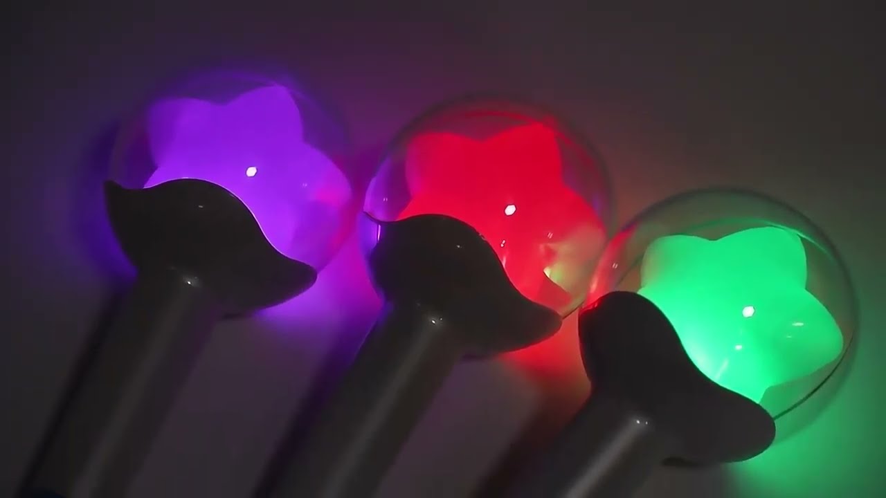 kpop official led lightstick with star shape#kpopidol #concert #stick #lightstick #dmx512 #wireless