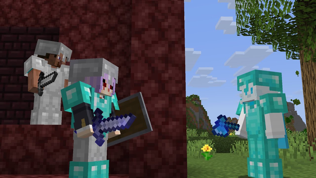 the unscripted manhunt experience - Minecraft