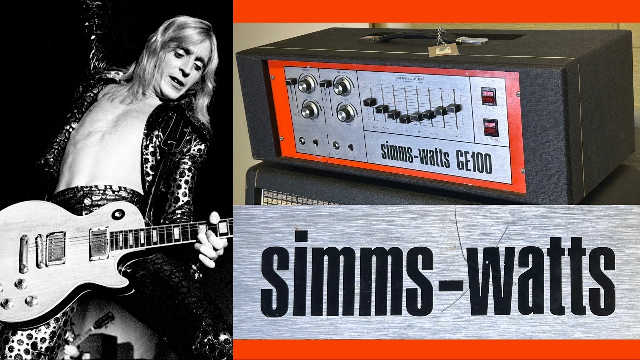 I finally found a Simms-Watts Amp!!! Mick Ronson, Arctic Monkeys..
