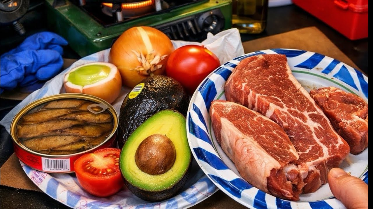 Cooking Steak in My Semi Truck (Keto Life)