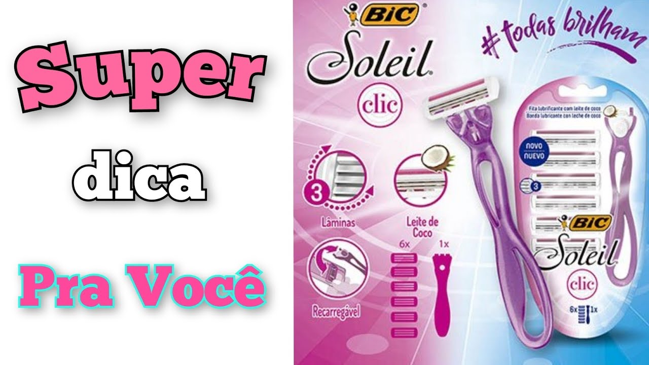 Aparelho depilatorio Bic Soleil Clic + 6 cargas