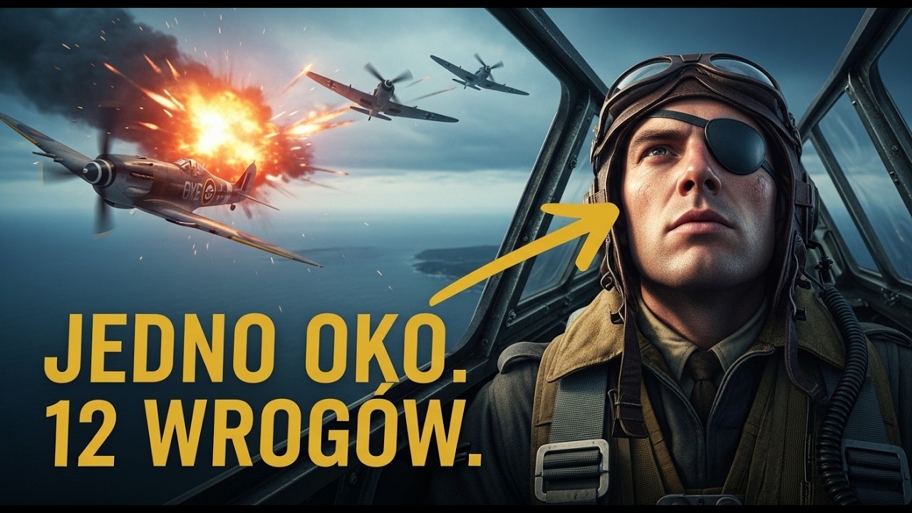 Łuftwaffe Nazywało Go Jednookim Pilotem Zestrzelił 12 Focke Wulfów Nad Bretanią