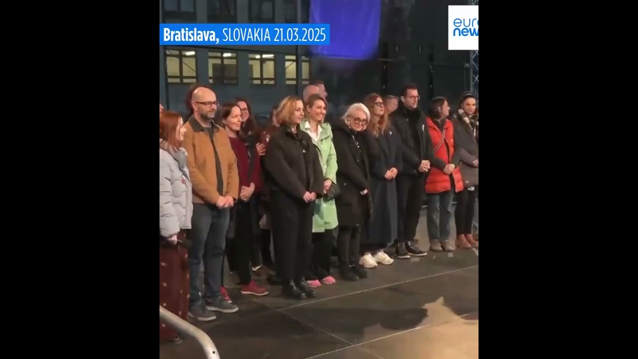 Thousands of Slovaks protest in Bratislava against #News #BreakingNews #NewsUpdate #highlight #every