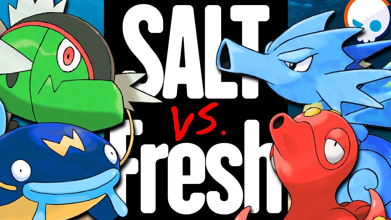 A FRESH Take on SALTY Pokemon Content | Gnoggin - Water Type Pokemon Explained