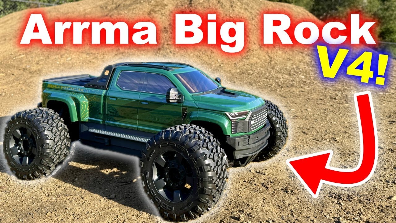 Arrma Big Rock 4x4 223S BLX V4 is here!
