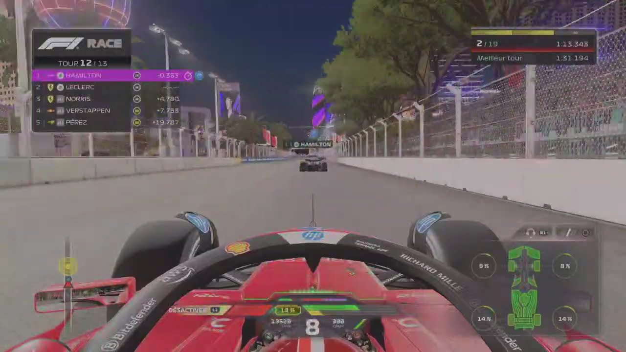 Aspiration + DRS + ERS = Vitesse Max &agrave; Las Vegas #F124