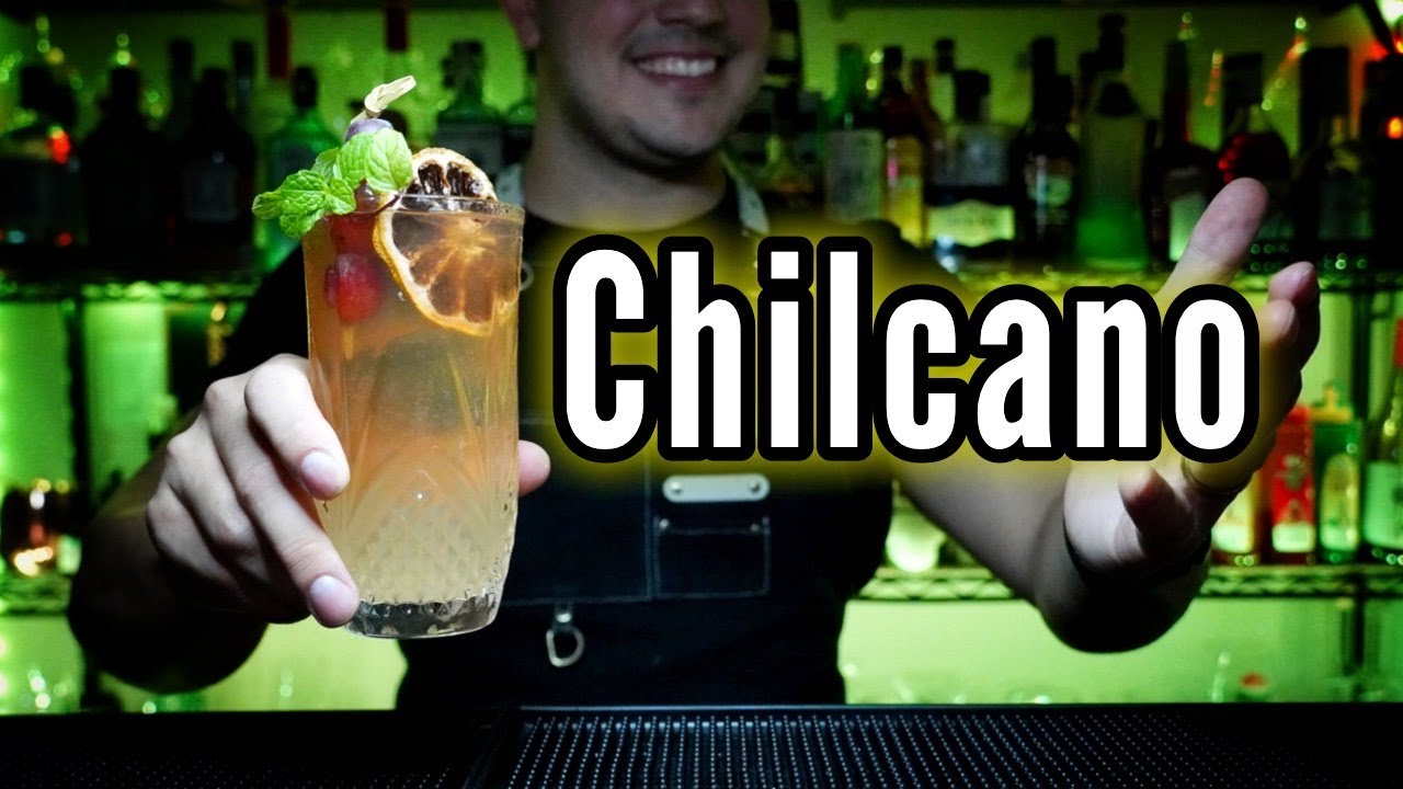 🍇 Cocktail Chilcano 🇵🇪 #shorts  BEBIDA con PISCO!