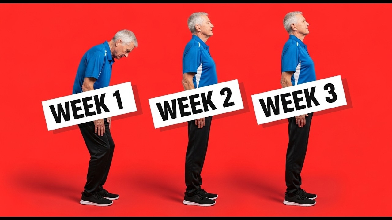 Stop Walking Hunched Over in Just 15 Days (Age 60+)