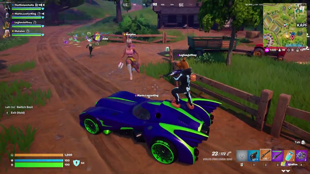 Fortnitemares 2025 Win in 4K