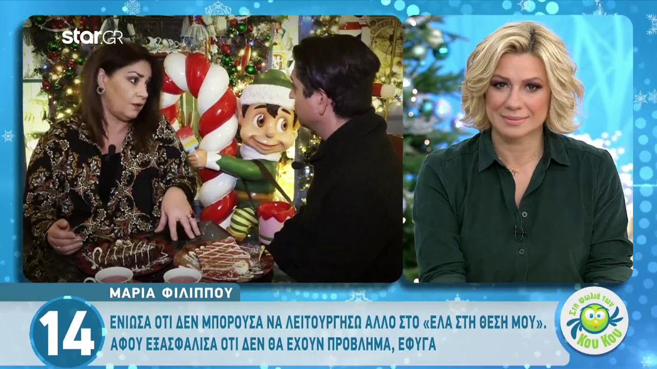 Μαρία Φιλίππου: Μίλησε για το φλερτ Κόνσολου - Σταυροπούλου