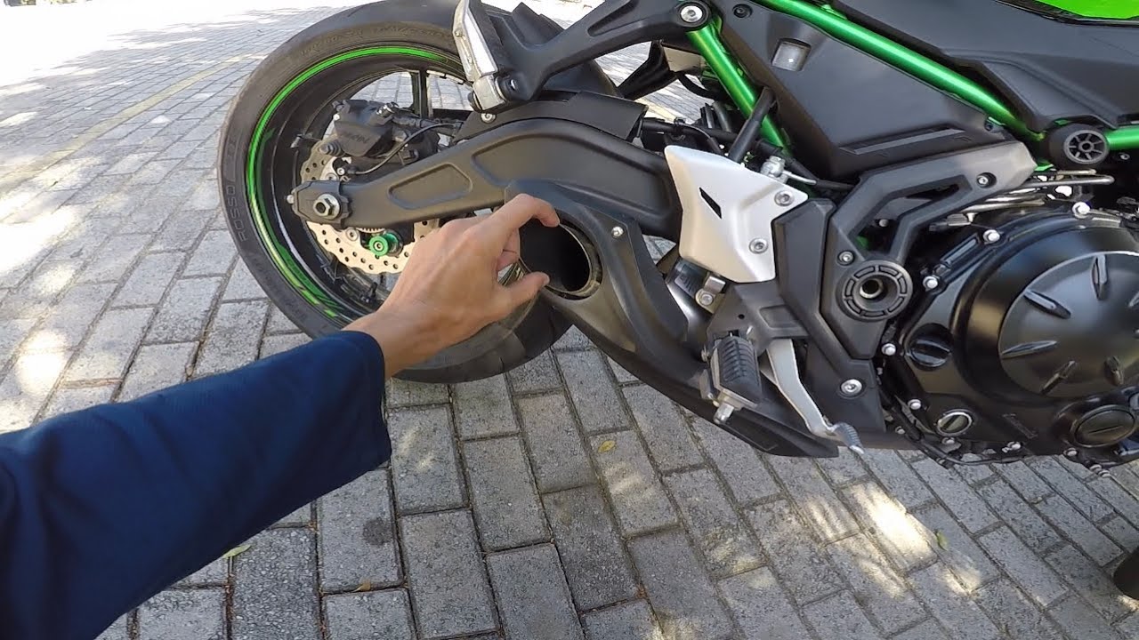 Z650 MOSTRANDO ACESSÓRIOS