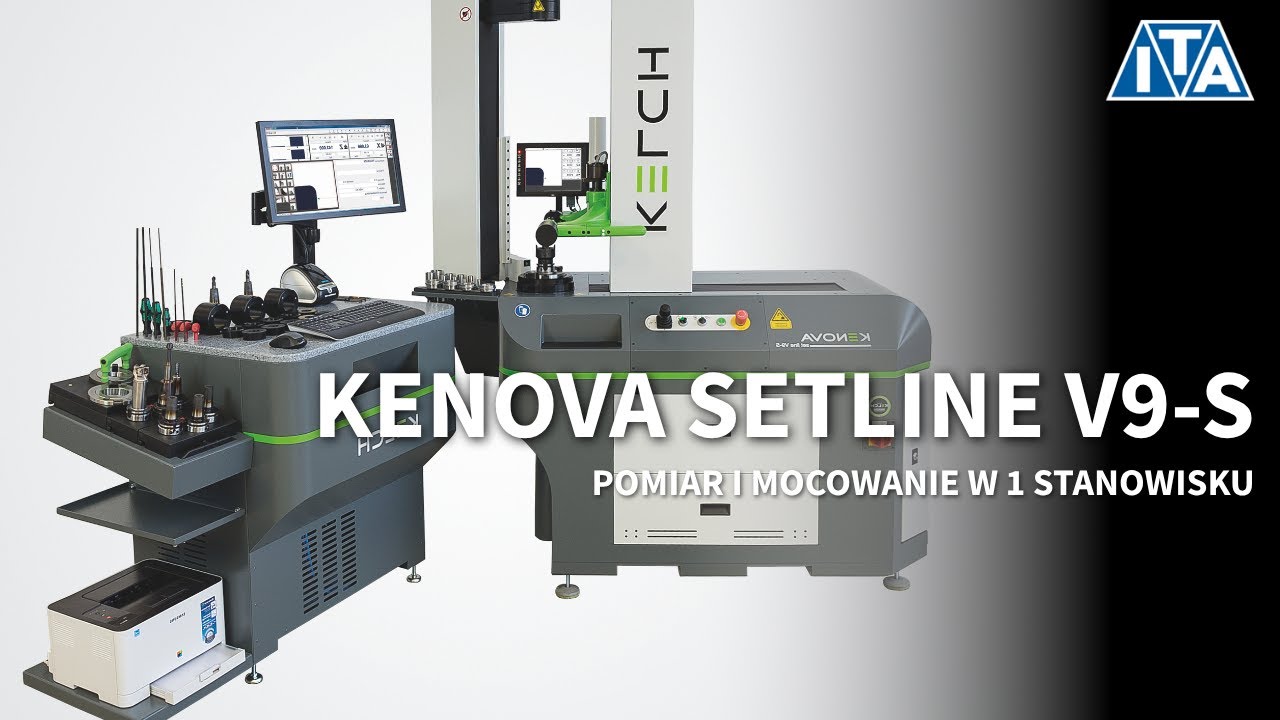 Kenova V9-S &ndash; Ustawiacz narzędziowy z funkcją termokurczania i pomiaru długości