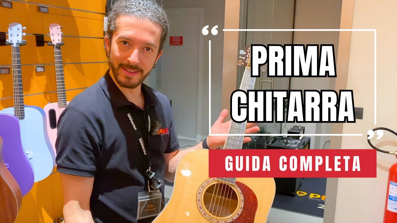 SCEGLIERE LA PRIMA CHITARRA ACUSTICA: CONSIGLI e GUIDA | Play! Music Store