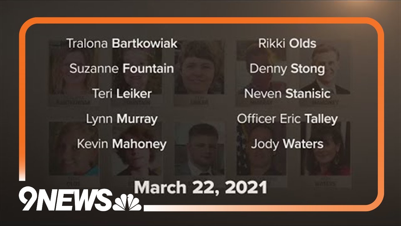 Remembering the victims of the Boulder King Soopers shooting