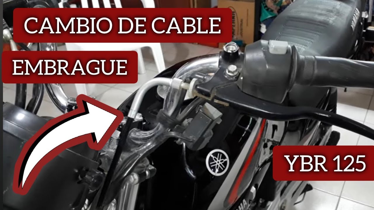 Cambio CABLE DE EMBRAGUE CLUTCH YAMAHA YBR 125 PARTE 1