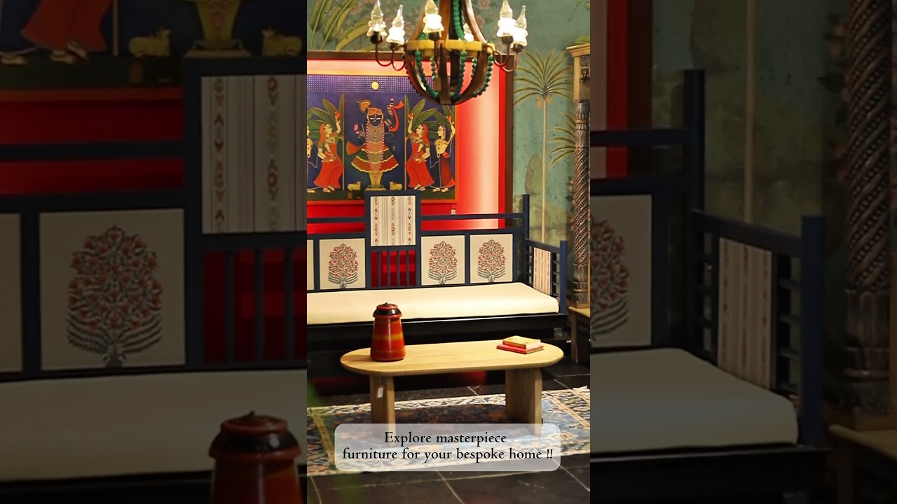 Designed for who appreciate timeless wood furniture where Indian craftsmanship meets bespoke design!