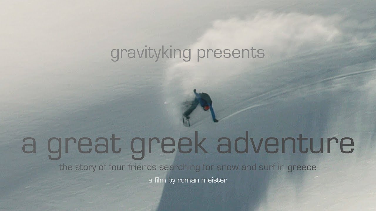 surfing and snowboarding in Greece: A GREAT GREEK ADVENTURE