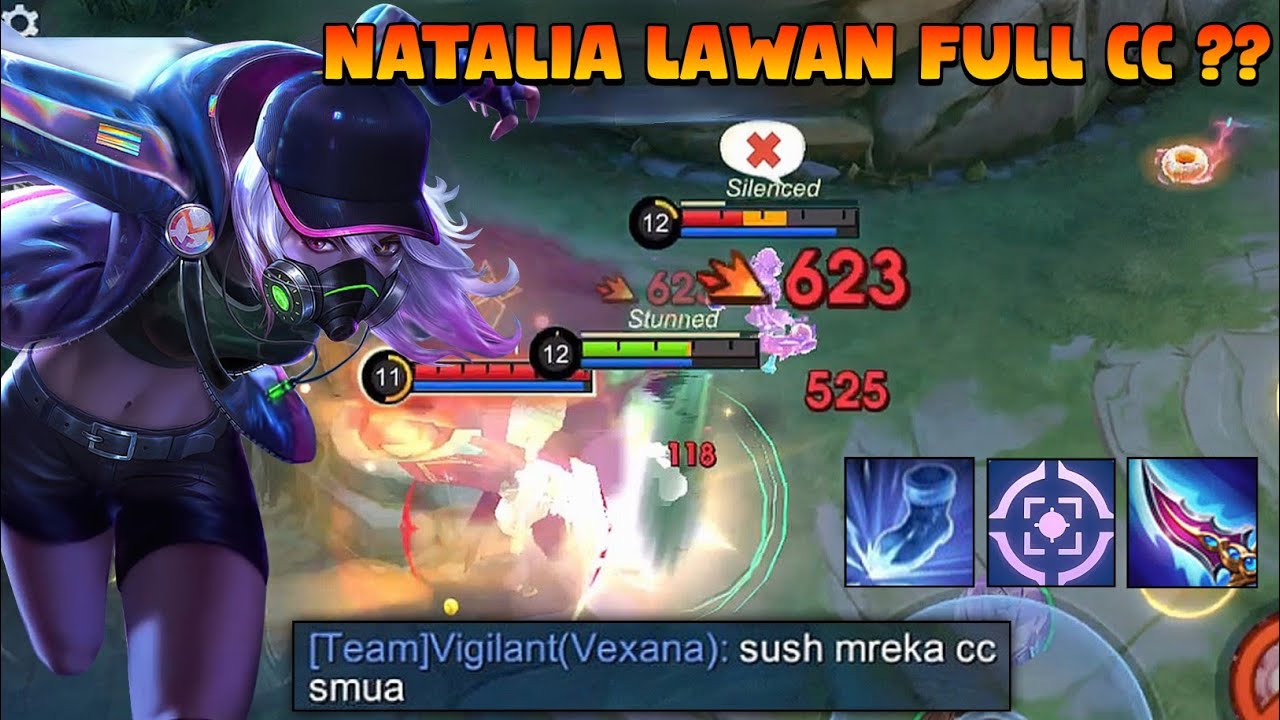KESULITAN MAIN NATALIA ROAM DI META SAAT INI | NATALIA GAMEPLAY 2024 - MLBB
