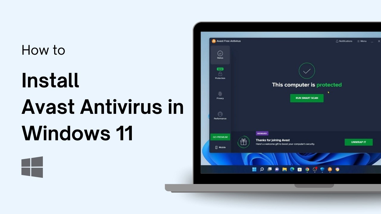 How to Install Avast Antivirus in Windows 11