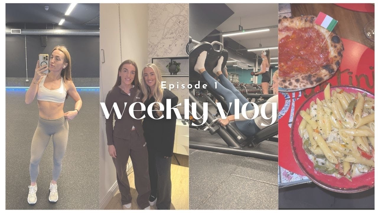 My first Weekly Vlog ✨ | A Typical Week in My Life 🏋️‍♀️