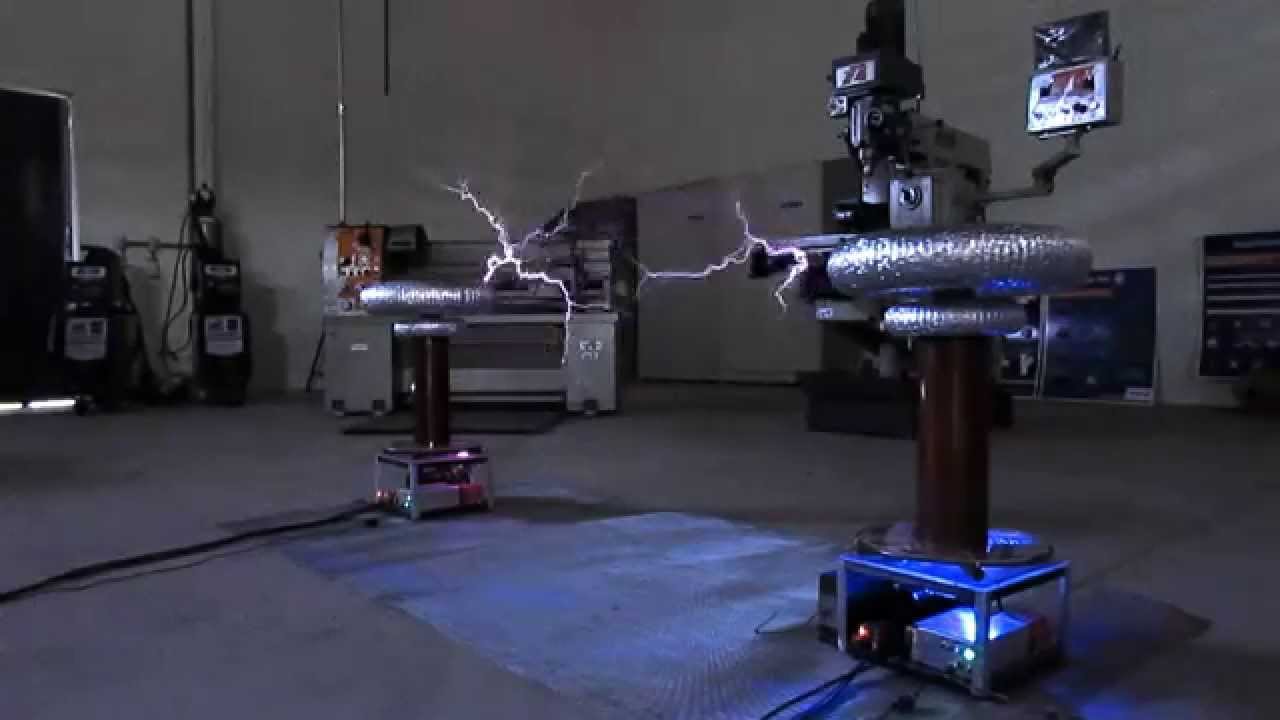 Final Countdown on Musical Tesla Coils (Bobinas de Tesla)