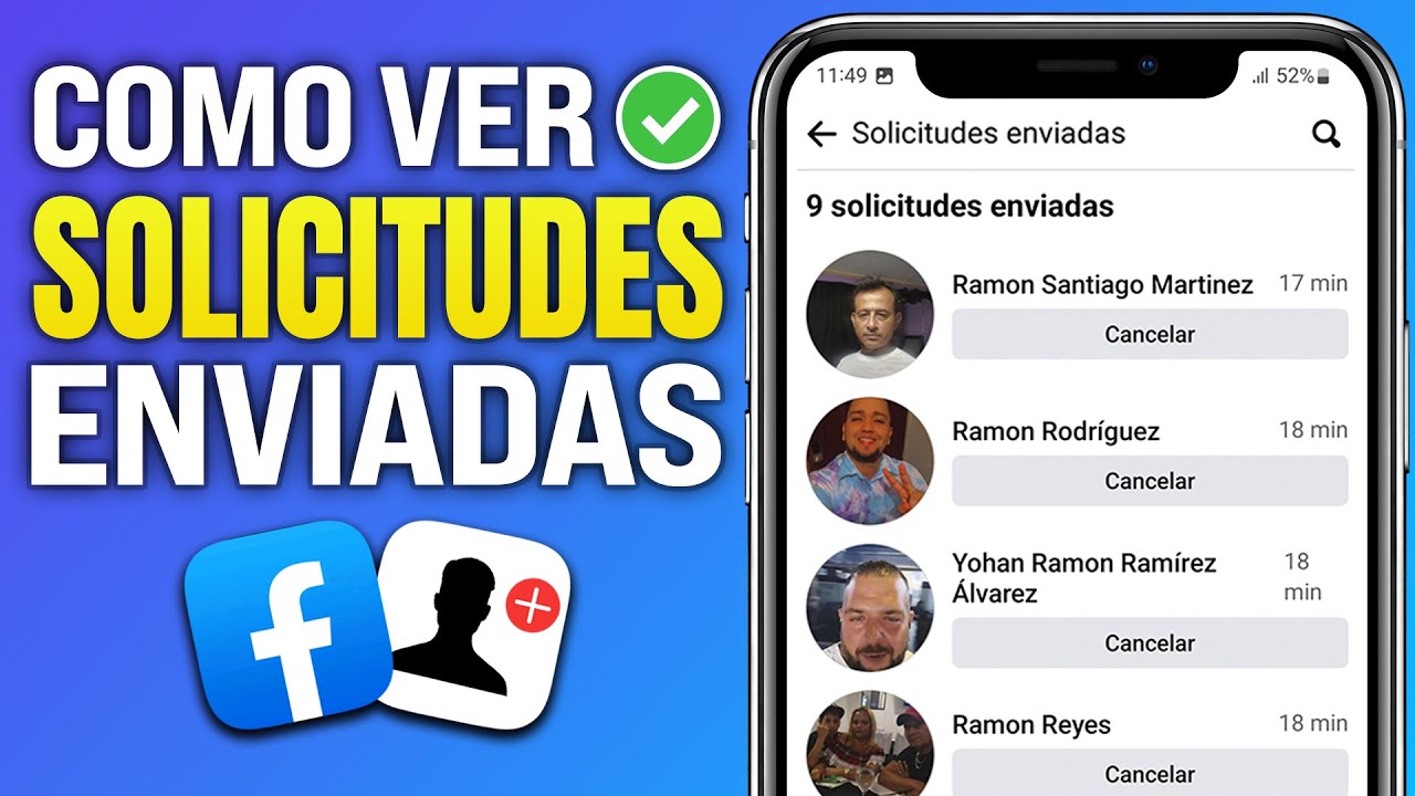 Cómo VER las SOLICITUDES de AMISTAD ENVIADAS en FACEBOOK (2026) Cancelar Solicitudes Enviadas