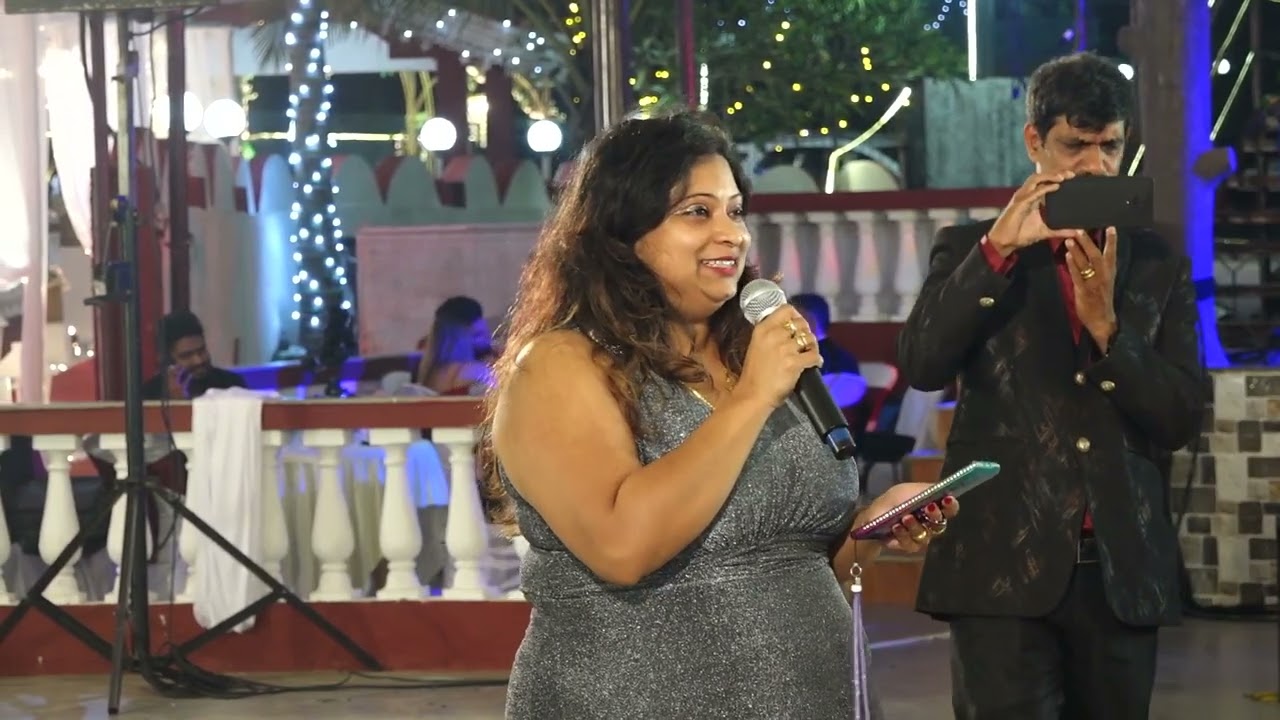 Aric & simran’s reception at: alegria dance floor, Maina curtorim.