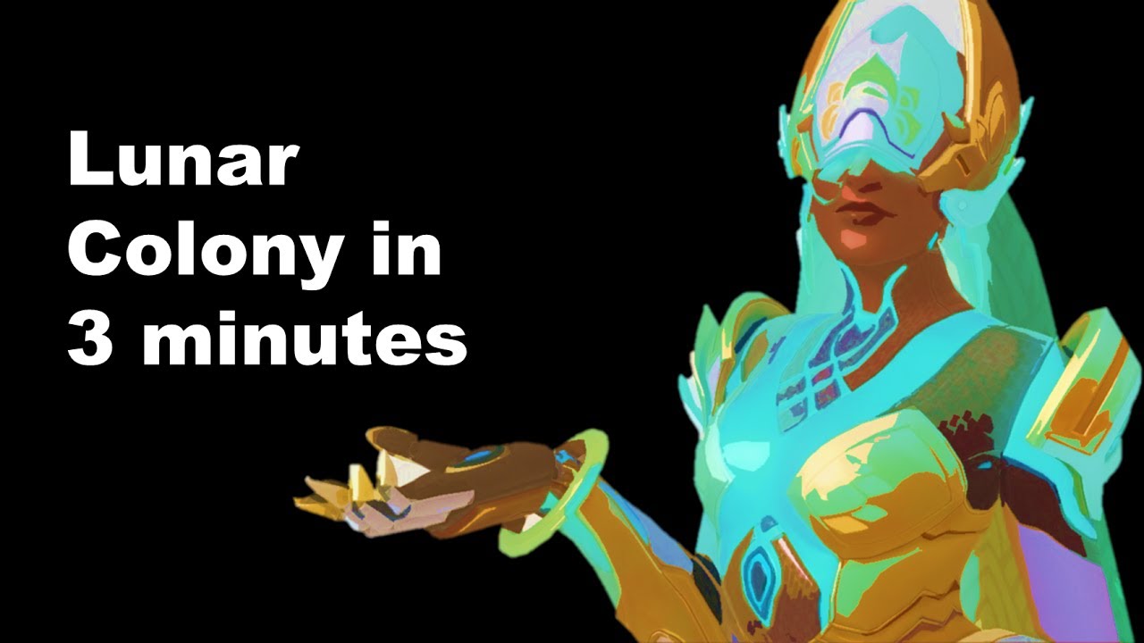 The Overwatch Horizon Lunar Colony map described in 3 minutes