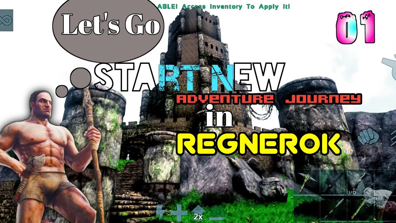 Regnerok Map New Startup || Ark Ultimate Survivor Edition 🔥🔥😱 Ep.1(hindi)