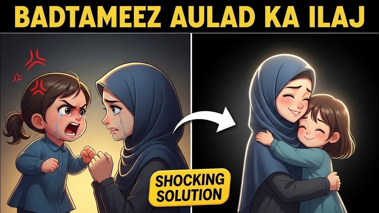 Ziddi Aur Batameez Bachon Ko Sudharne Ka Islamic Tarika | Noor Psychologist|