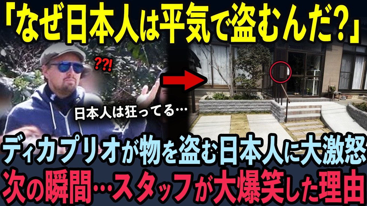 【海外の反応】「日本人は狂ってる…」緊急来日したディカプリオが半強制的に有名観光名所に連れ出された結果…