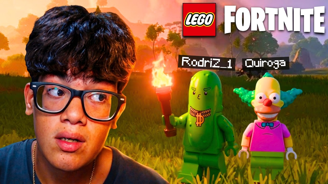 intentamos PROGRESAR en LEGO FORTNITE... intentamos