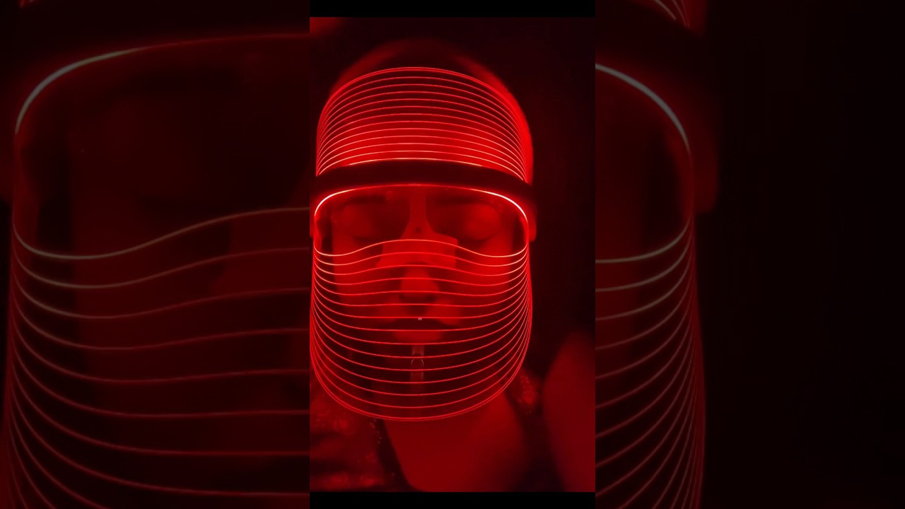 Enjoying the red and Blue Led Light therapy for my skin | from PROTOUCH | review coming soon