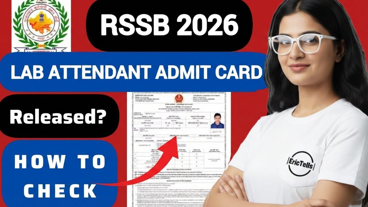 rssb lab attendant admit card 2026 | rssb lab attendant hall ticket 2026