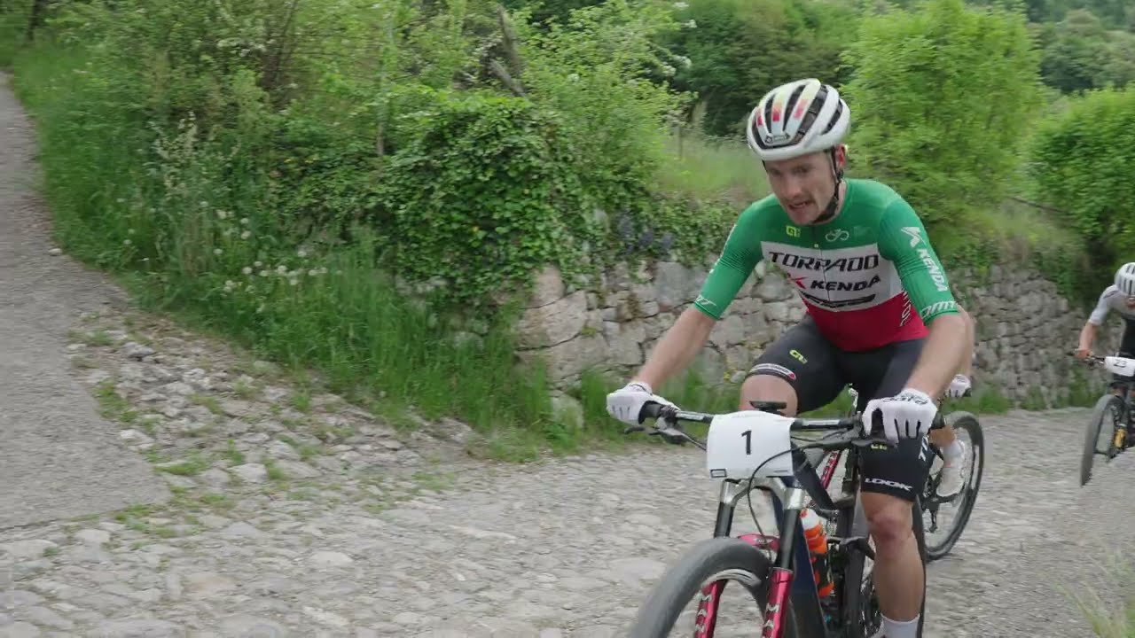 Bike Festival Riva 2025 | Ronda Extrema Bike Marathon | Anstieg am Lago di Tenno ungeschnitten