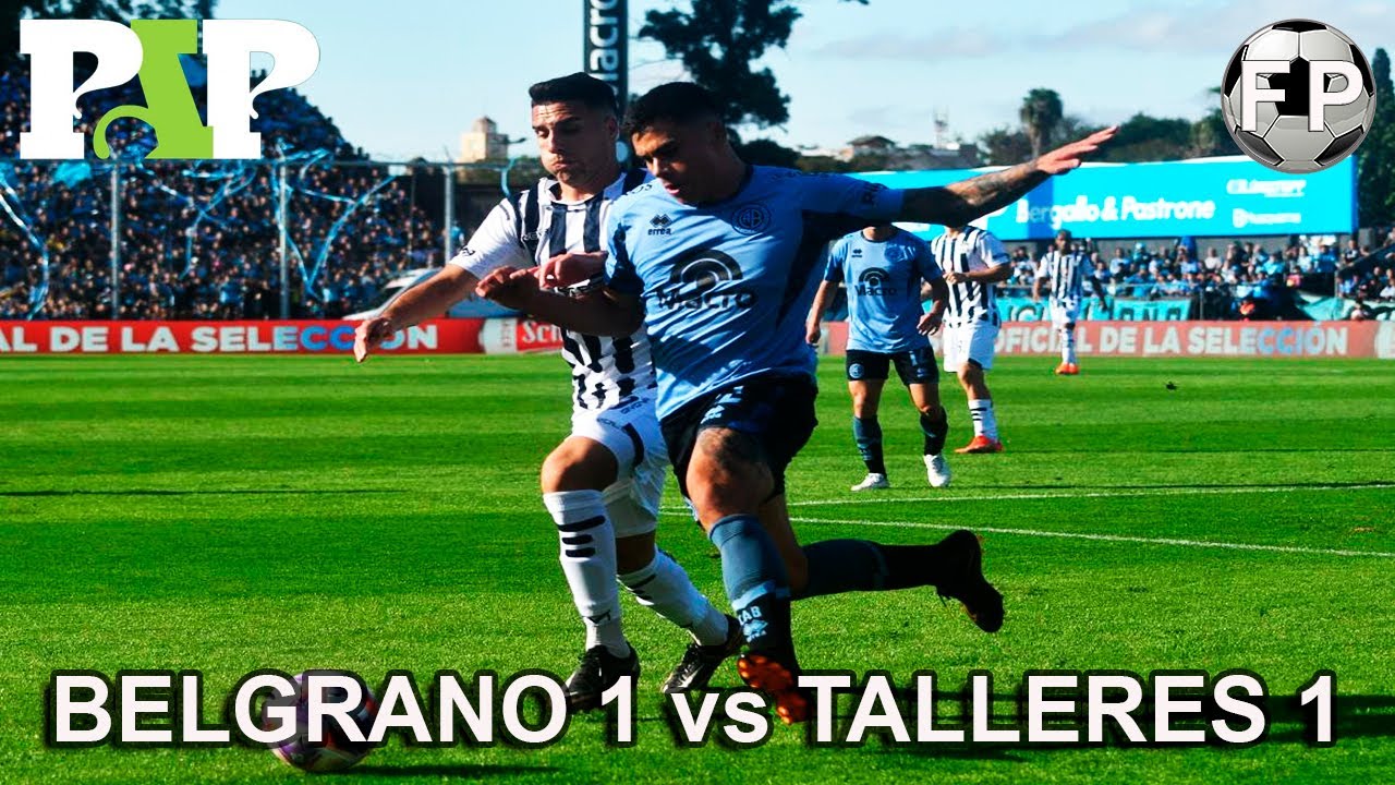 Resumen Paso a Paso, Belgrano 1 vs Talleres 1 | Fecha 17.