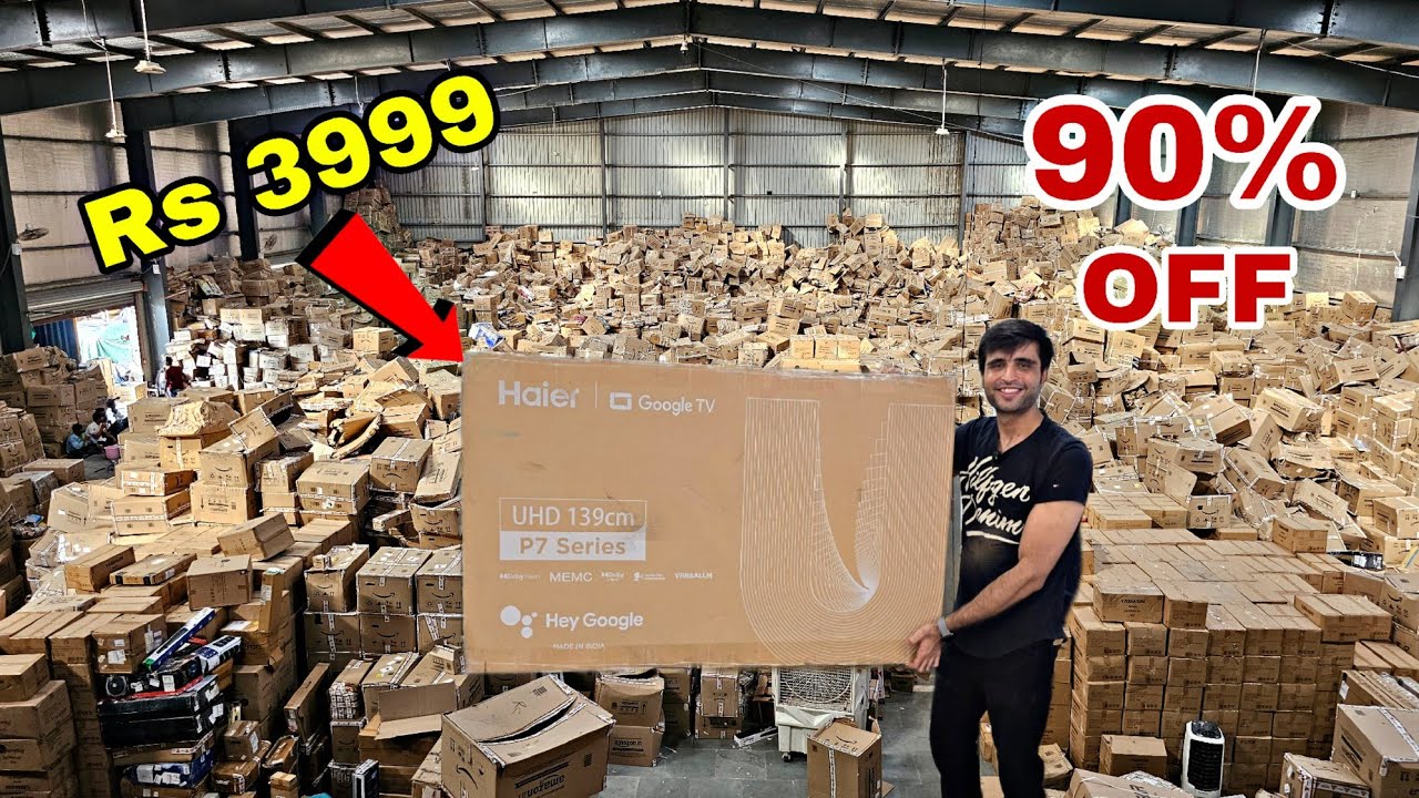 Cheapest 4K LED Tv Market In Delhi | Wholesale/Retail |  With Replacement Guarantee..