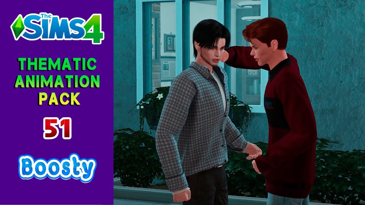The Sims 4 Custom Animations | Men's showdown | 51 | Download