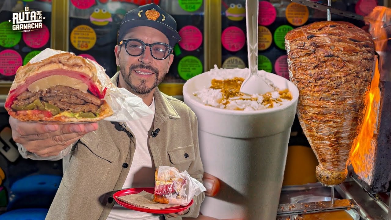 TORTAS, TACOS, ELOTES y ESQUITES en XOCHIMILCO de NOCHE