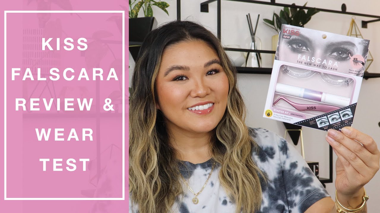 KISS Falscara Eyelash Starter Kit REVIEW + WEAR TEST
