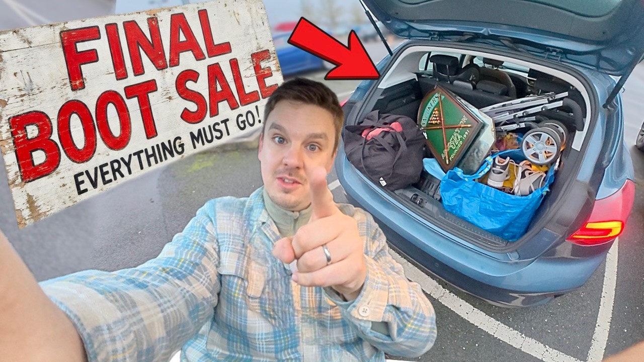 I Risked it at the FINAL Boot Sale of the Year!